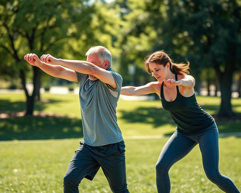Ćwiczenia w parach: wzajemna motywacja i korzyści treningowe
